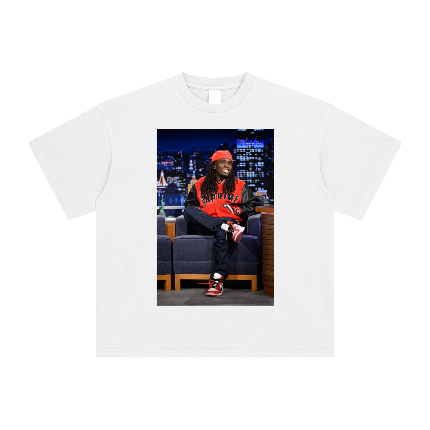Kai Cenat Enzyme Washed T-Shirt