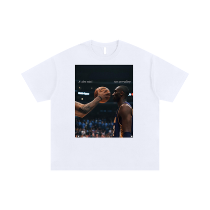 Kobe Calm Mind Unisex Oversized Cotton T-Shirt