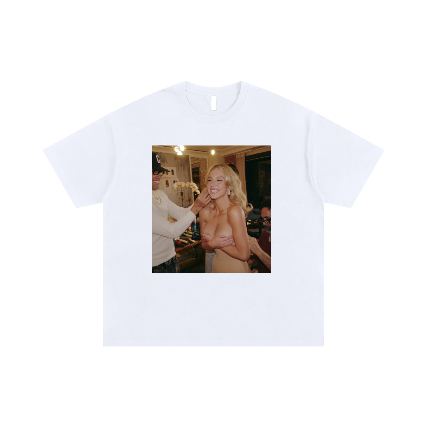 Sydney Sweeney Unisex Oversized Cotton T-Shirt