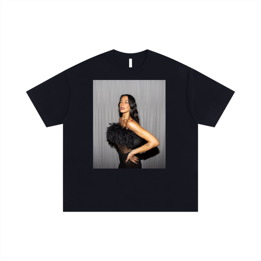 Dua Lipa Unisex Oversized Cotton T-Shirt